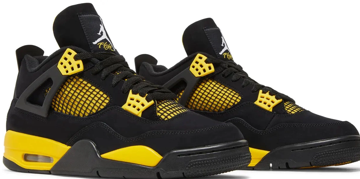 Jordan Air 'Yellow 4 2023 Thunder' Retro 0803
